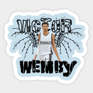 Victor Wemby  unicorn Sticker